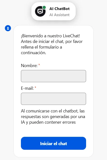 Atención al cliente