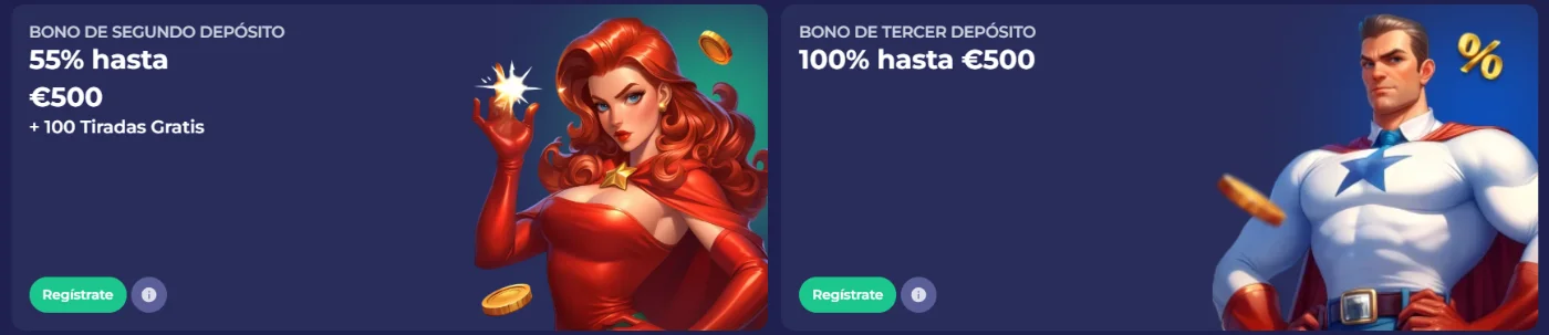 Bono de bienvenida